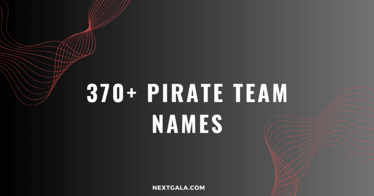 Pirate Team Names